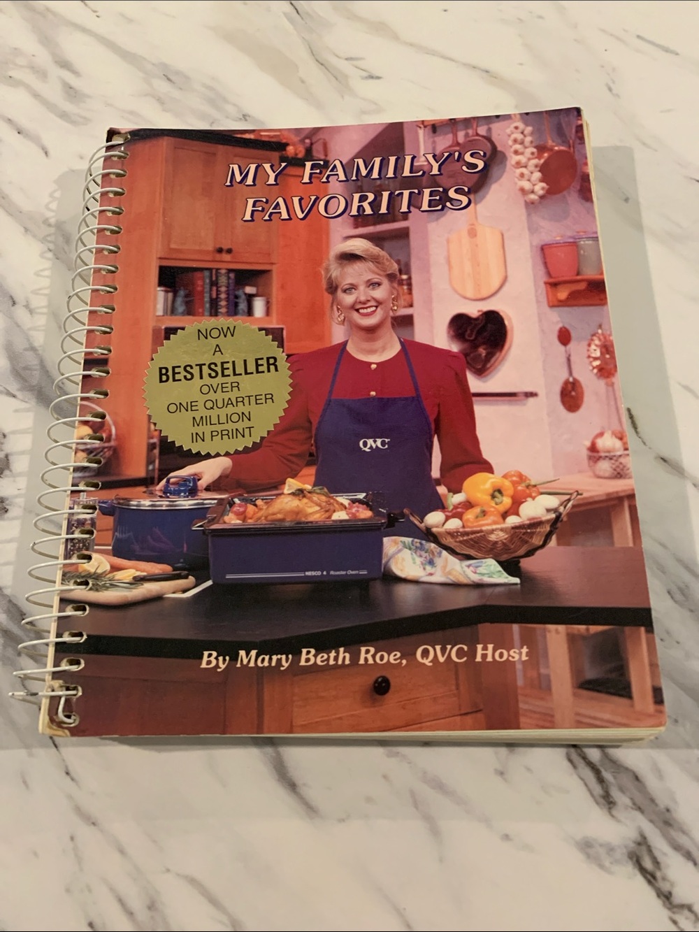 QVC Mary Beth Roe My Family's Favorites Cookbook